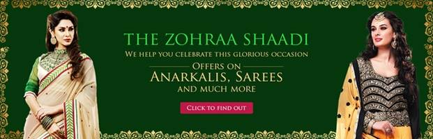 Wedding Season Offers at Zohraa â The Zohraa Shaadi Campaign